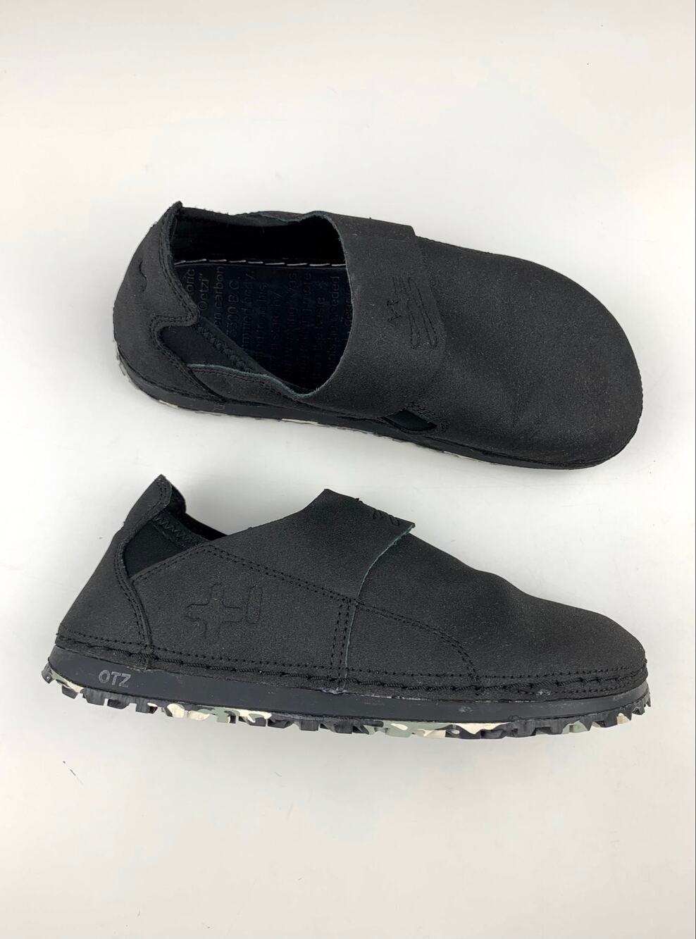 Otz Shoes Moc MV Slip On Clogs Comfort Black Leather Work Casual Women's 7